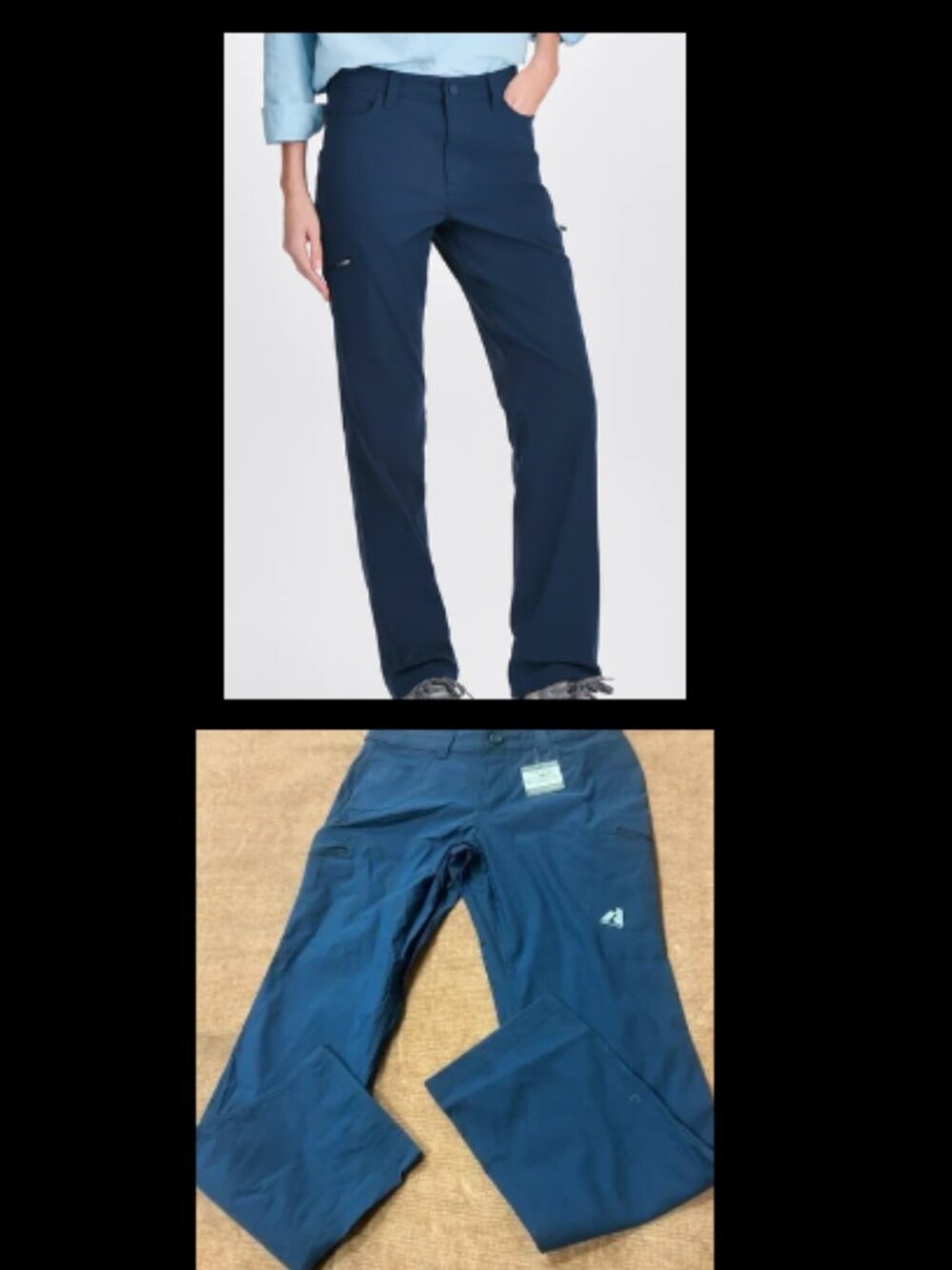 NWT Eddie Bauer Women's Guide Pro High Rise Pants Size 10